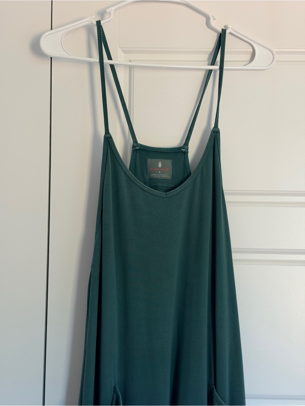 FP Movement by Free People Deep Green Hot Shot Onesie